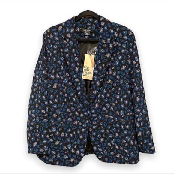 5. Additionelle Leopard Print Blazer - Picture 1 of 9